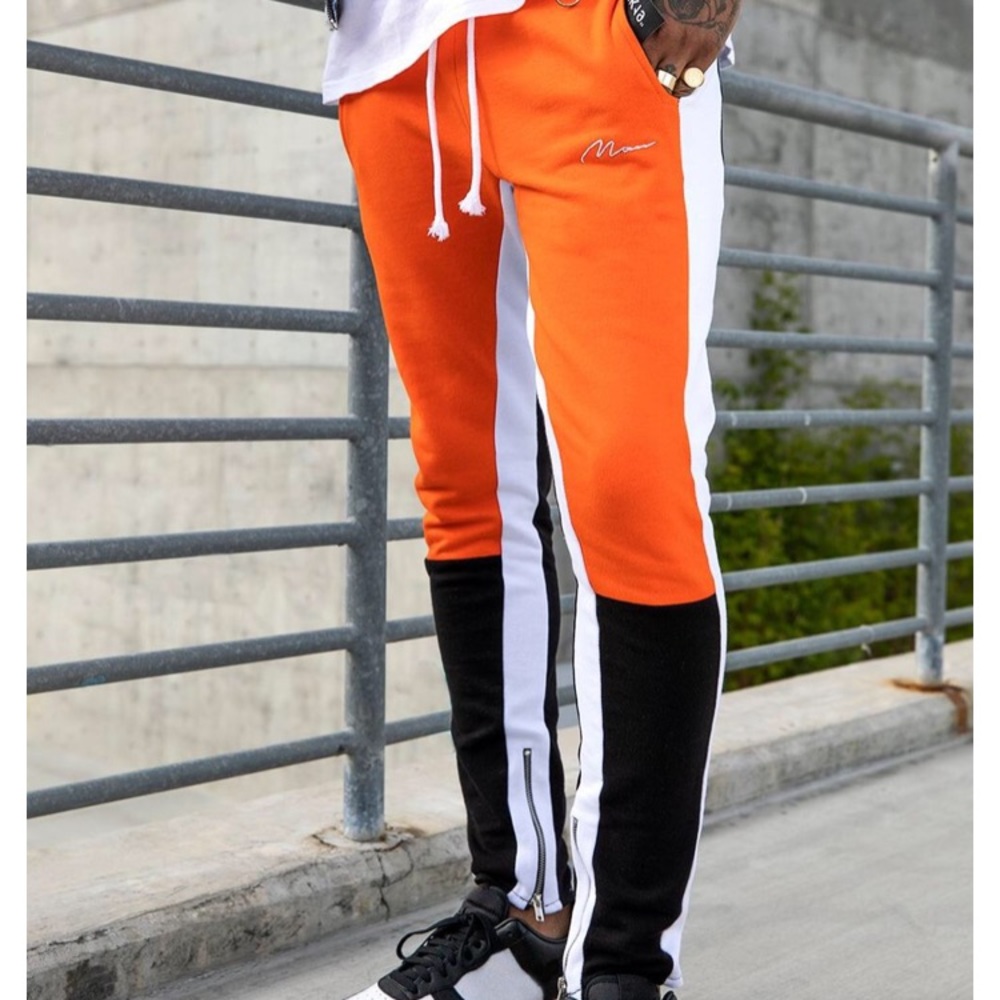 BRAND NEW Men’s Joggers (Orange)